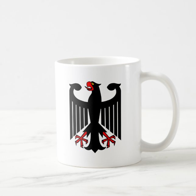 Taza De Café Alemán Eagle (Derecha)