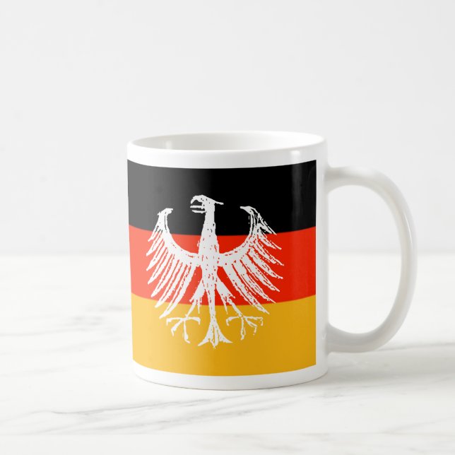 Taza De Café Alemán Eagle (Derecha)