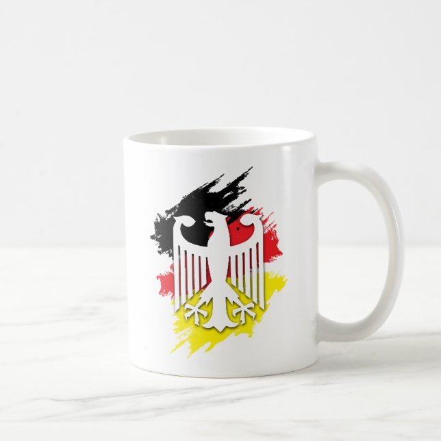Taza De Café Alemán Eagle (Derecha)