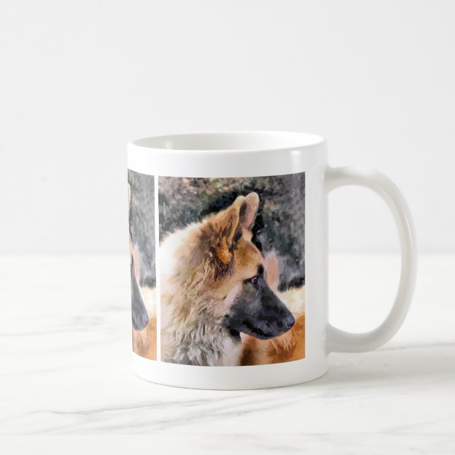 TAZA DE CAFÉ ALEMÁN SHEPHERD DOG (Derecha)