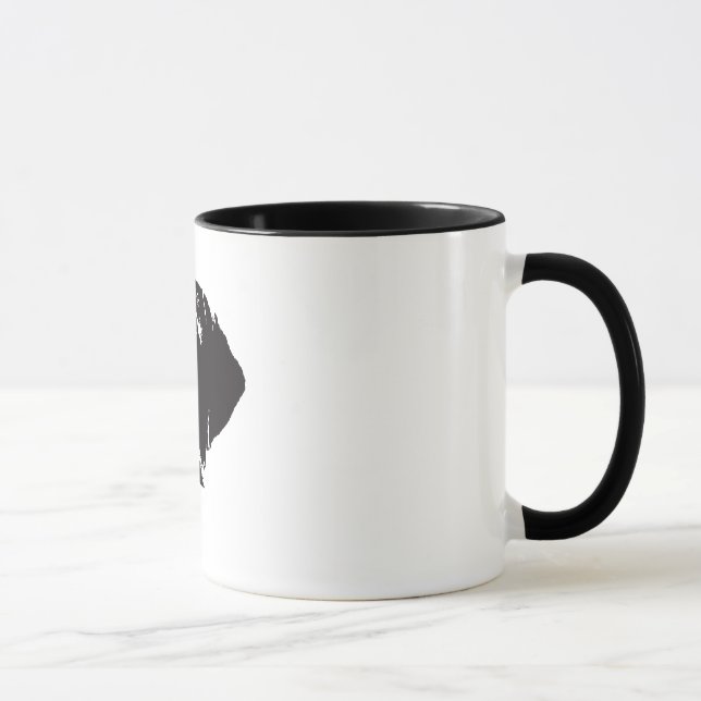 Taza de café alemana del indicador de pelo corto (Derecha)