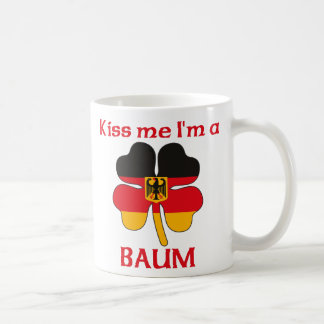 Taza De Café Alemanes personalizada me besan que soy Baum