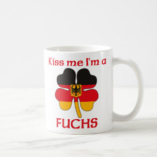 Taza De Café Alemanes personalizada me besan que soy Fuchs