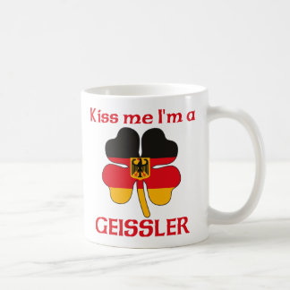 Taza De Café Alemanes personalizada me besan que soy Geissler