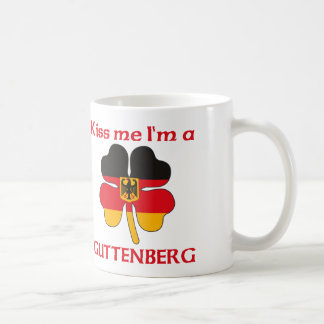 Taza De Café Alemanes personalizada me besan que soy Guttenberg