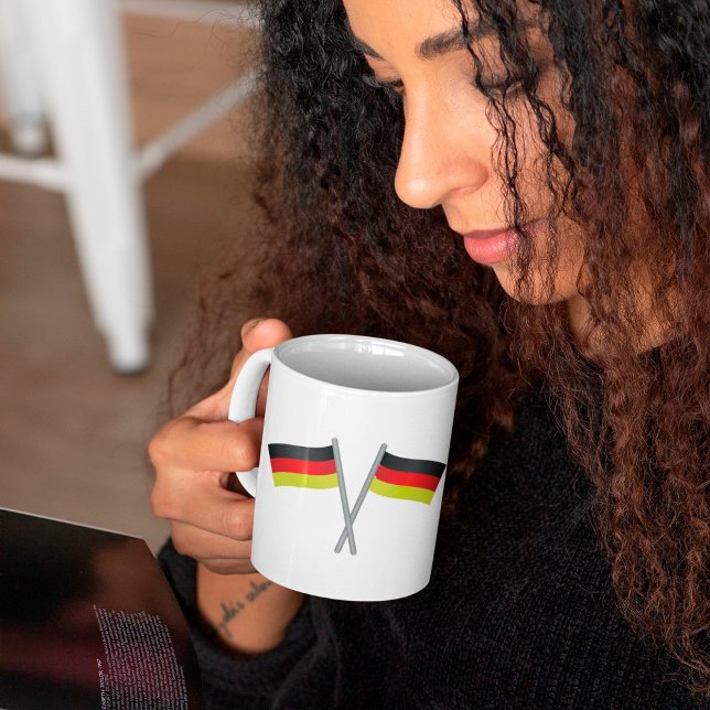 Taza De Café Alemania Bandera café Mug (Subido por el creador)