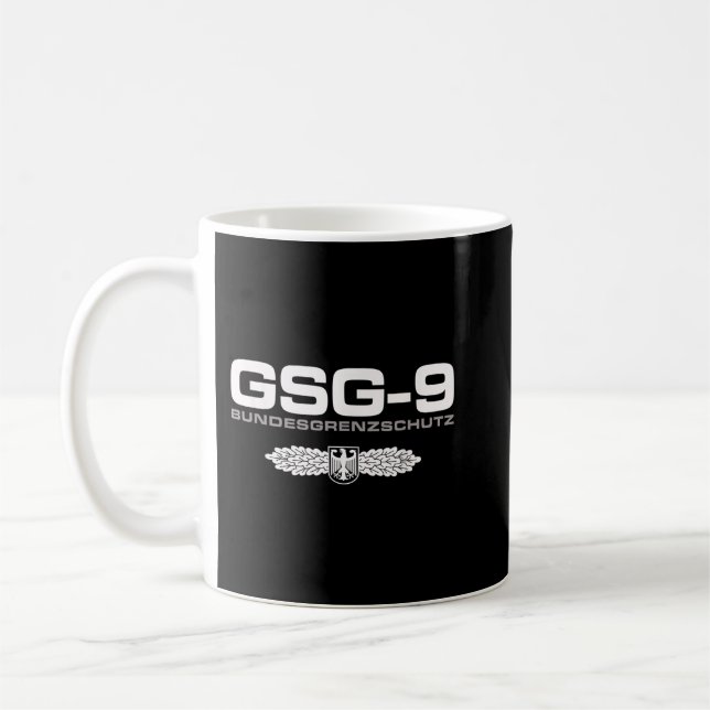 Taza De Café Alemania GSG 9 Fuerzas de Policía Especiales (Izquierda)