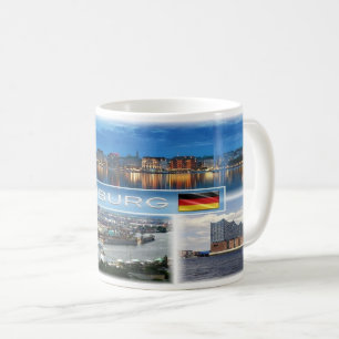 Taza De Café Alemania. Hamburgo -