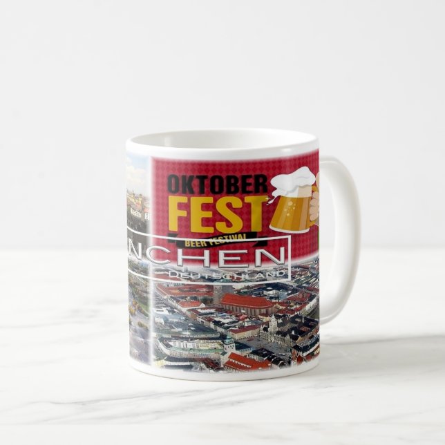 Taza De Café Alemania - Múnich - München (Anverso derecho)
