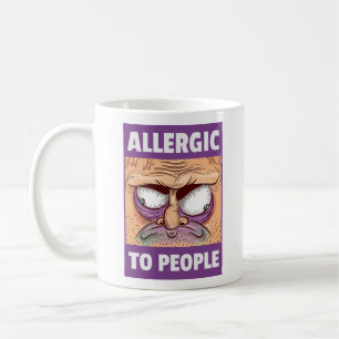 Taza De Café Alergia a las Personas