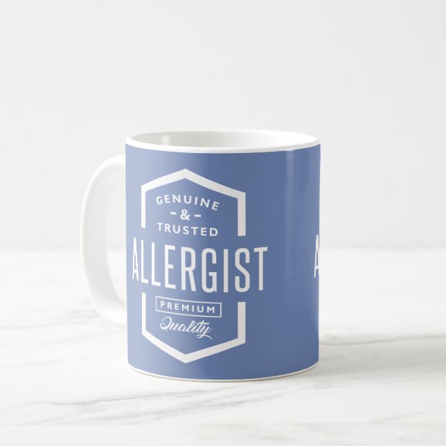 Taza De Café Alérgico (Anverso izquierdo)