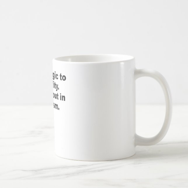 Taza De Café Alérgico a la estupidez (Derecha)