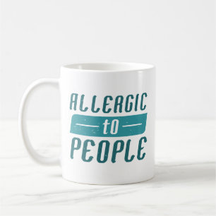 Taza De Café Alérgico a personas