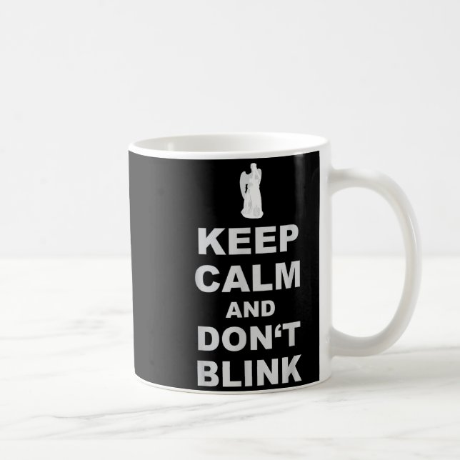 Taza De Café Alert - Weeng Angel - Keep Calm And Dont Blink 2  (Derecha)
