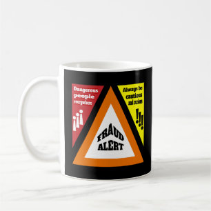 Taza De Café Alerta de fraude