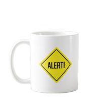 ¡Alerta! Signo de advertencia | Mugre clásica