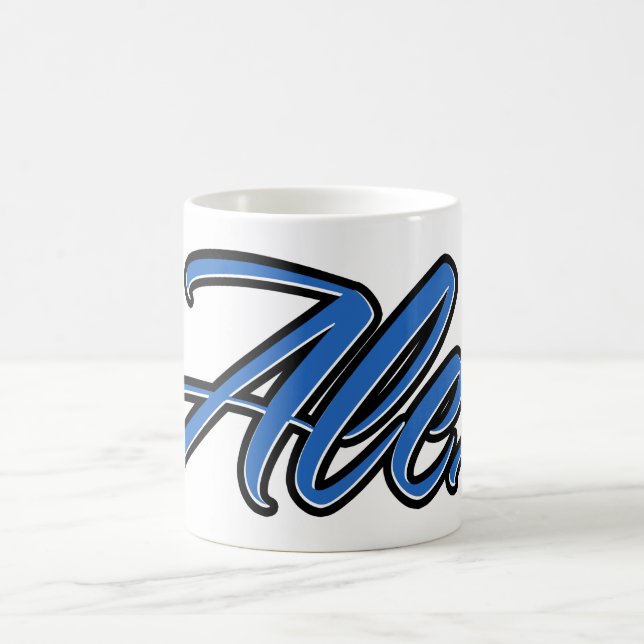 Taza De Café Alex Vorname Name blue Tasse Kaffeetasse (Centro)