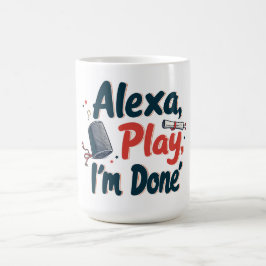 Taza De Café Alexa, juega estoy listo