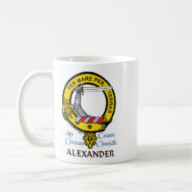 ALEXANDER Escudo de clan escocés