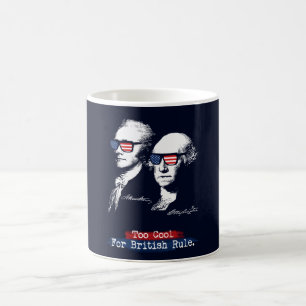 Taza De Café Alexander Hamilton, George Washington -