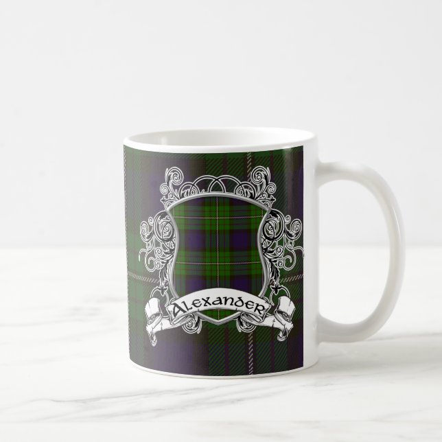 Taza De Café Alexander Tartan Shield