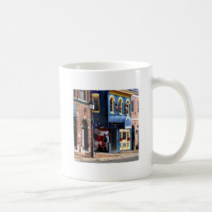 Taza De Café Alexandria VA - Estacionan bicicleta en N Saint As