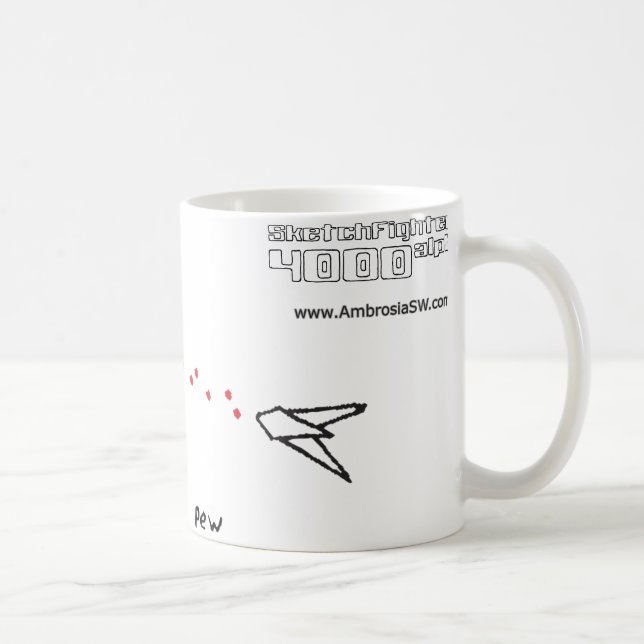 Taza De Café Alfa de Sketchfighter 4000 (Derecha)