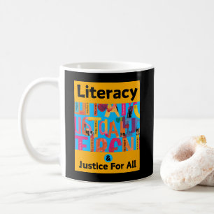 Taza De Café Alfabetización y justicia para todos
