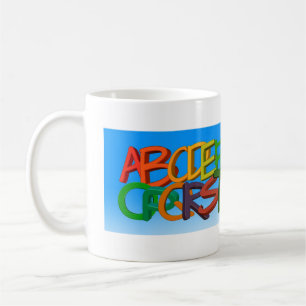 Taza De Café Alfabeto