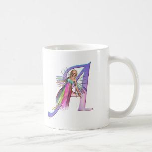 Taza De Café Alfabeto de hadas - letra A