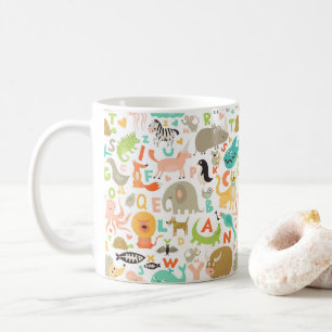 Taza De Café Alfabeto infantil