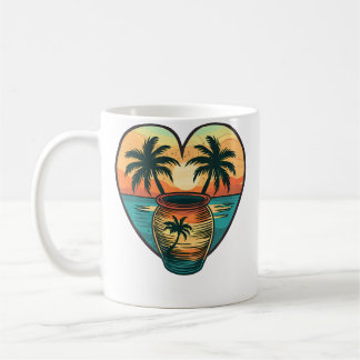 Taza De Café Alfarería Colorida I Alfarería Estética