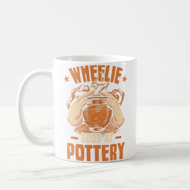 Taza De Café Alfarería Divertida (Izquierda)
