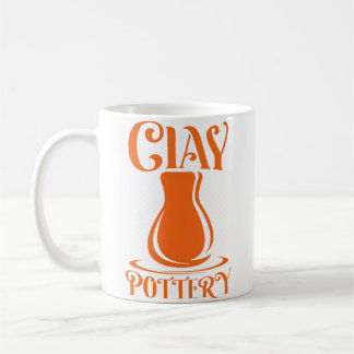 Taza De Café Alfarería Retro