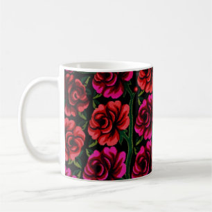 Taza De Café Alfombra floral kazaja