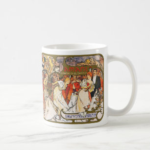 Taza De Café Alfonso (Alfonso) Mucha:   Amants