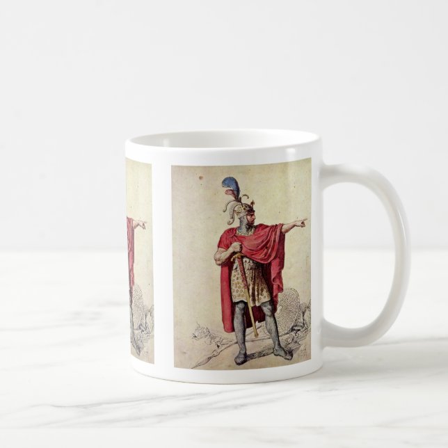 Taza De Café Alfred el grande de Menzel Adolph Von (Derecha)