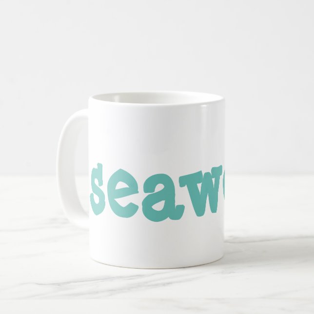 Taza De Café algas marinas (Anverso izquierdo)