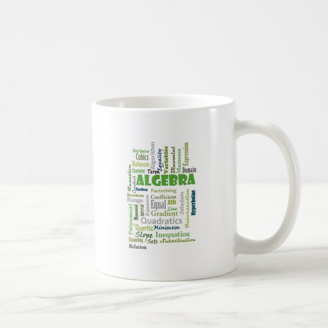 Taza De Café Algebra_Display_Green (Derecha)