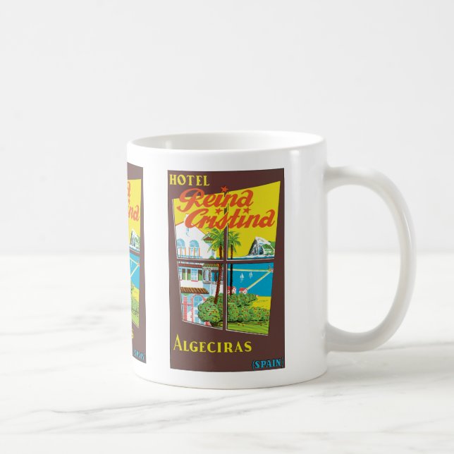 Taza De Café ~ Algeciras de Cristina de la Reina del hotel (Derecha)