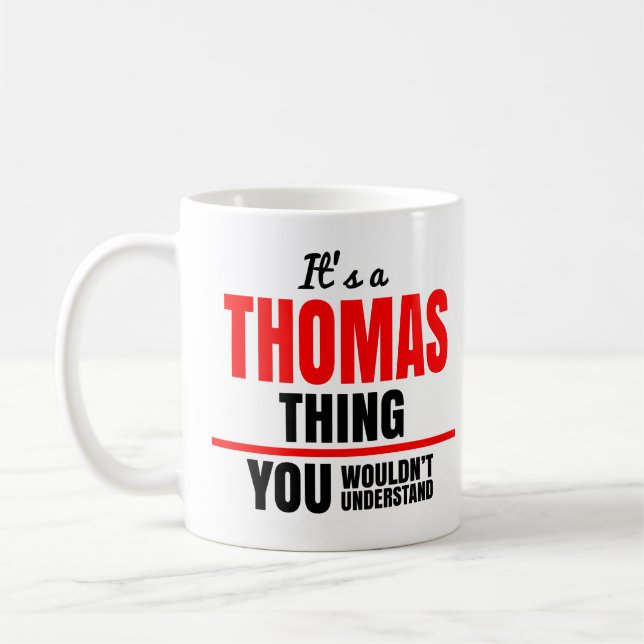 Taza De Café Algo de Thomas que no entenderías (Izquierda)