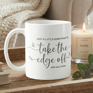 Taza De Café Algo para Quitar el Borde