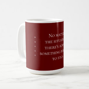 Taza De Café Algo positivo - mug