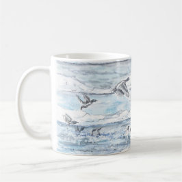Taza De Café Algonac Wetlands Geese Mug