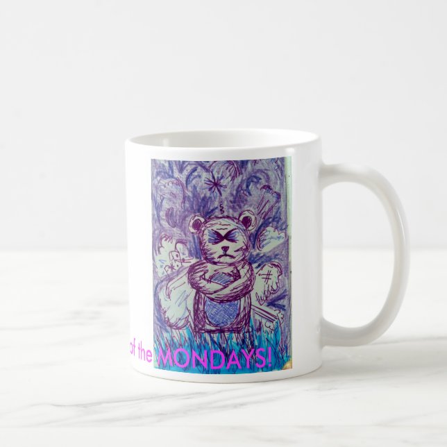 Taza De Café ¡Alguien consiguió un caso de los LUNES! (Derecha)
