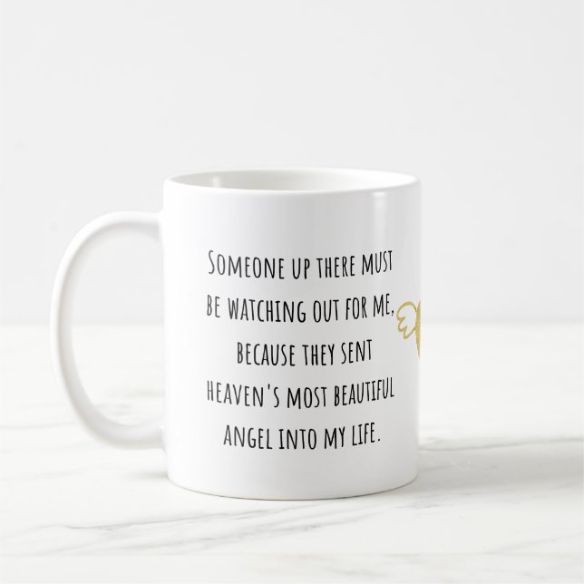 Taza De Café Alguien Debe Estar Viendo La Amistad. (Izquierda)