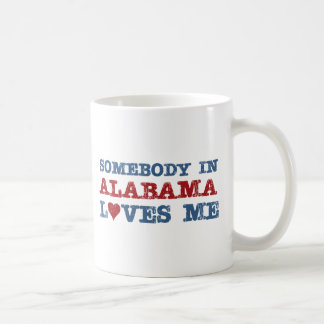 Taza De Café Alguien en Alabama me ama