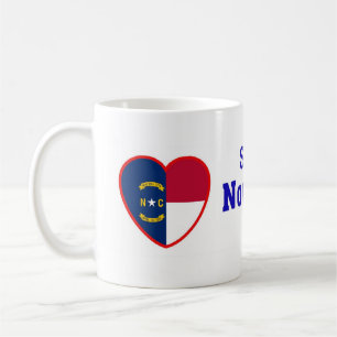 Taza De Café Alguien en Carolina del Norte me ama