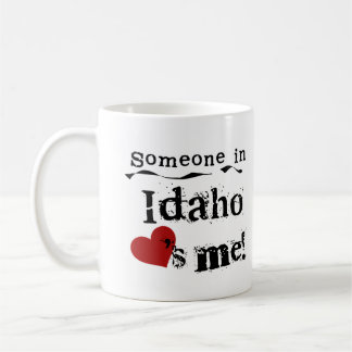 Taza De Café Alguien en Idaho me ama