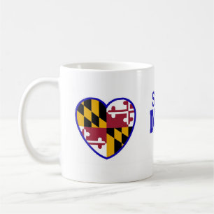 Taza De Café Alguien en Maryland me ama